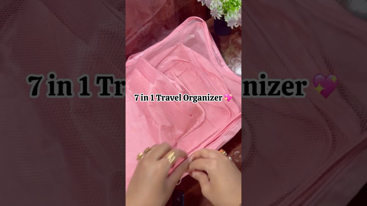 Affordable Travel Organizer from Meesho under Rs 350💸 #organizer #shorts #meeshofinds