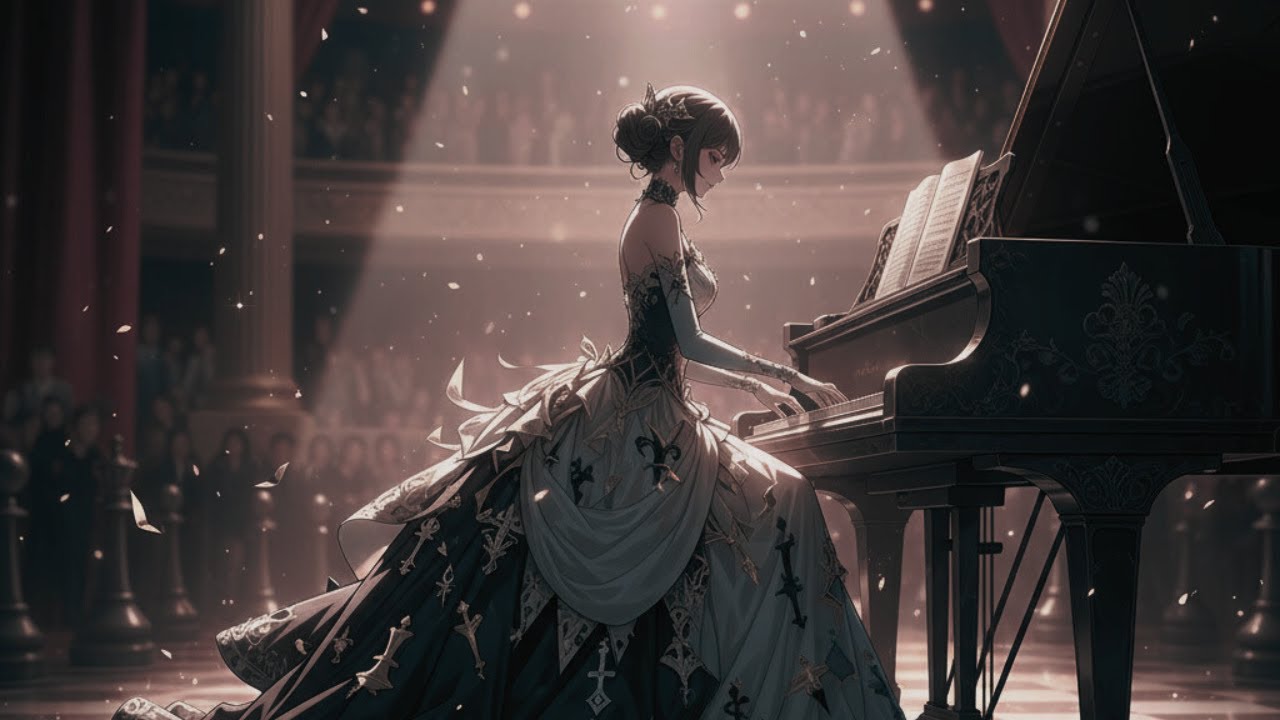 queen’s piano game | symphony for 80s vibe piano chill