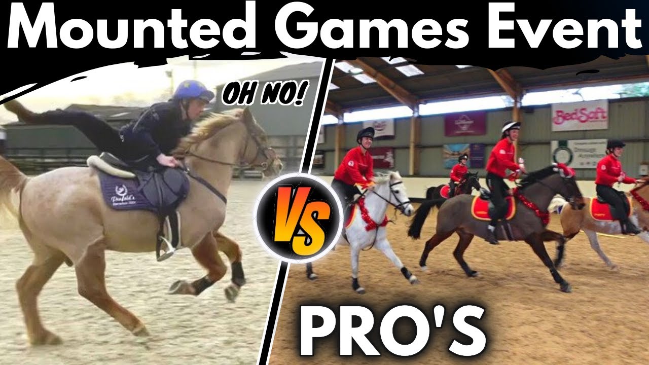 MOUNTED GAMES EVENT! | CRAZY PONY COMPETITION || VLOG 54