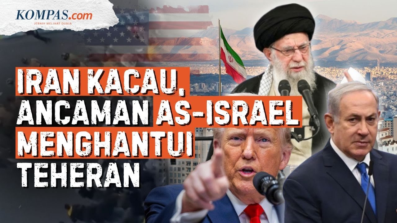 Tantangan Ganda Iran: Kekacauan di Dalam Negeri dan Ancaman Serangan AS-Israel