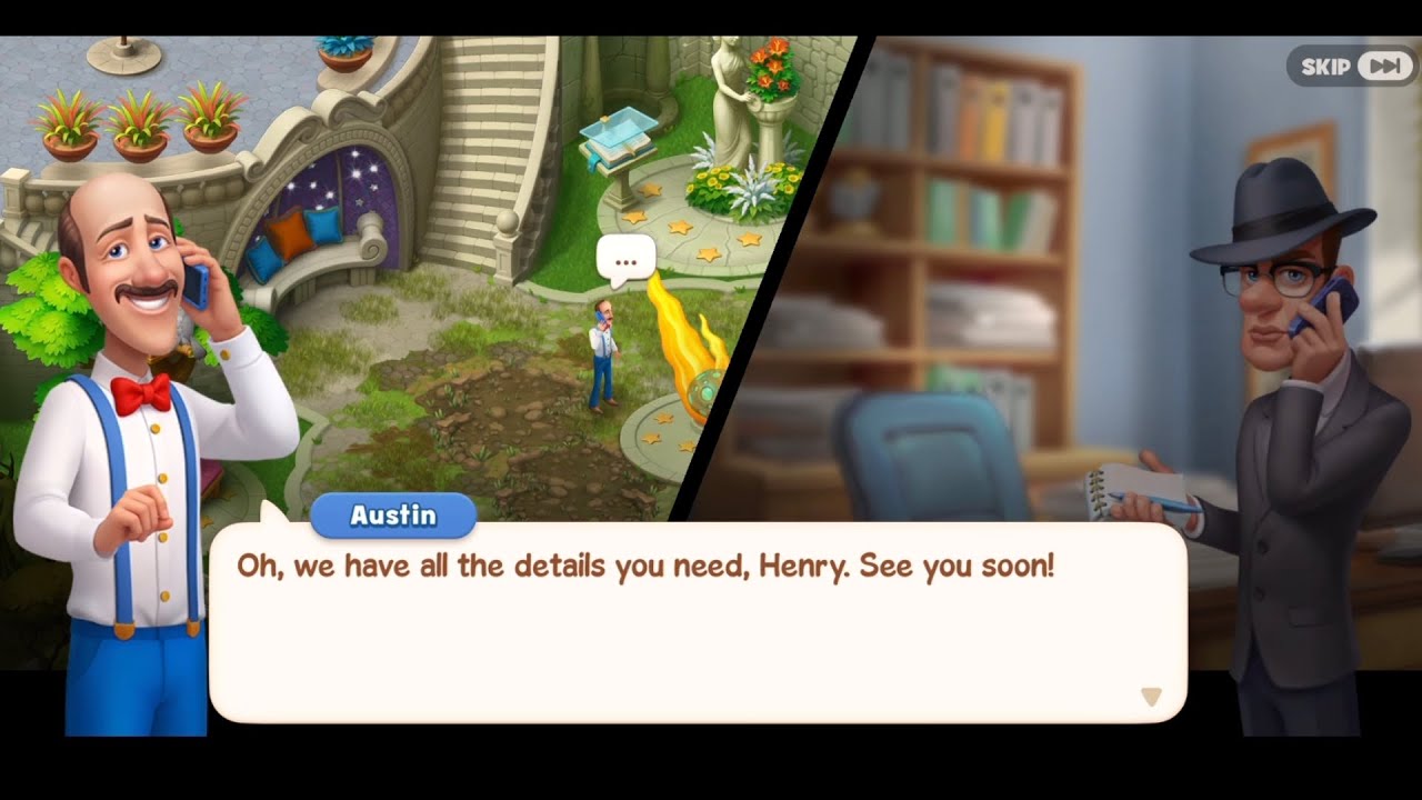 Gardenscapes Observatory Lab day 4 !! Henry interviews with Austin !!
