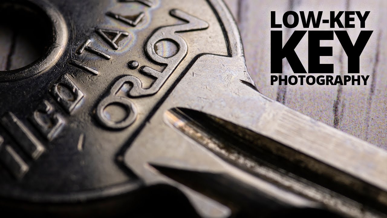Macro Key Photography 🔑 Low-Key Lighting