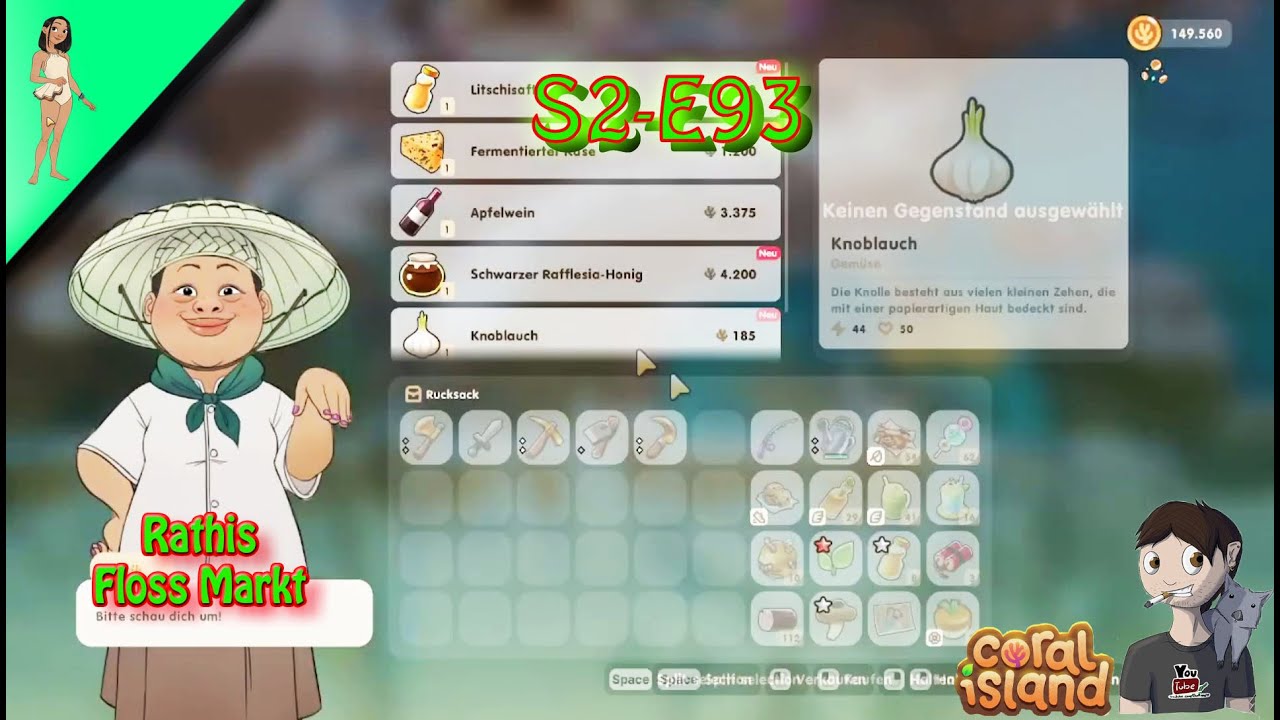 Coral Island S2 E93 Rathis Floss Markt...👩‍🌾👩‍🌾....