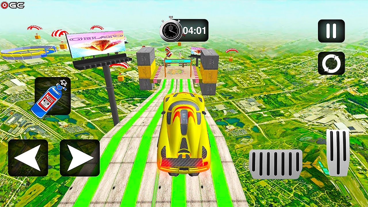 Mega Ramp Car Stunt Game 2021 / Race Car Stunts 3D / Android GamePlay #2