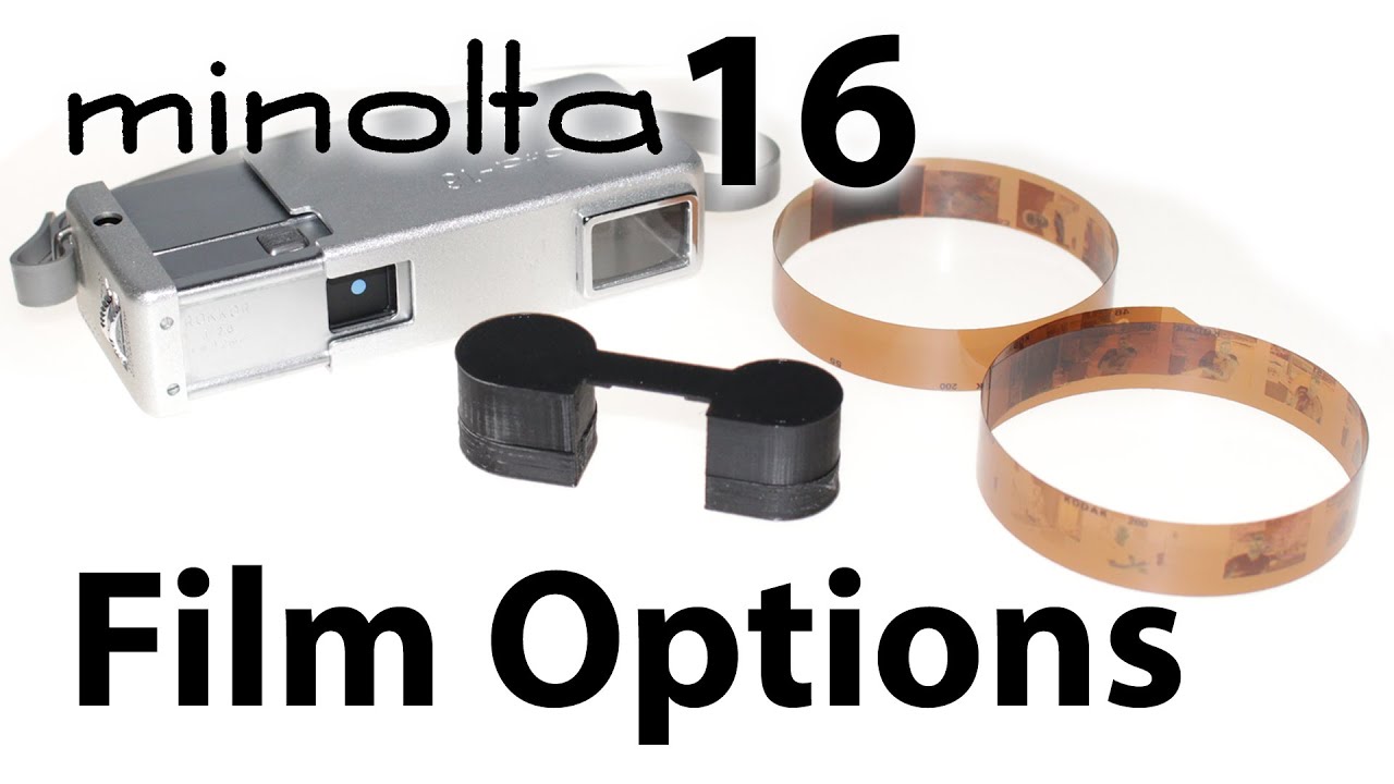 Minolta 16 - New Film Options!