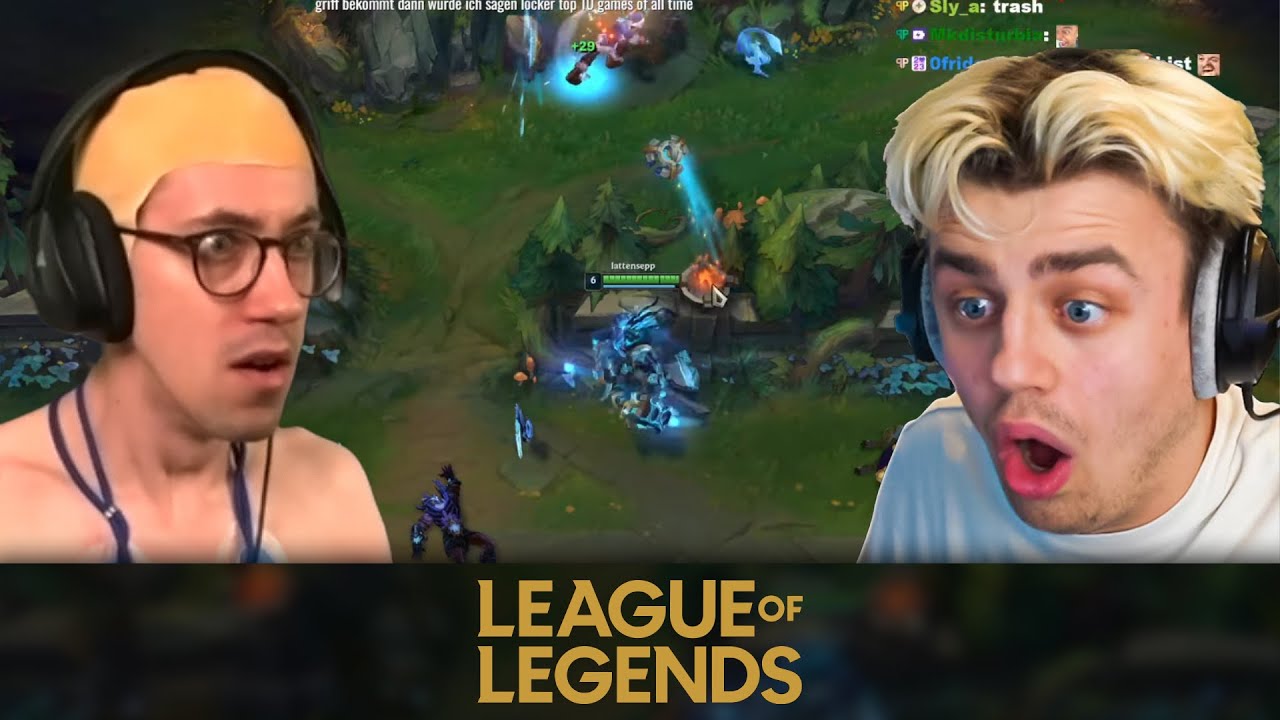 Papaplatte, H&auml;nno, Hugo, Rumathra und Kutcher spielen League of Legends
