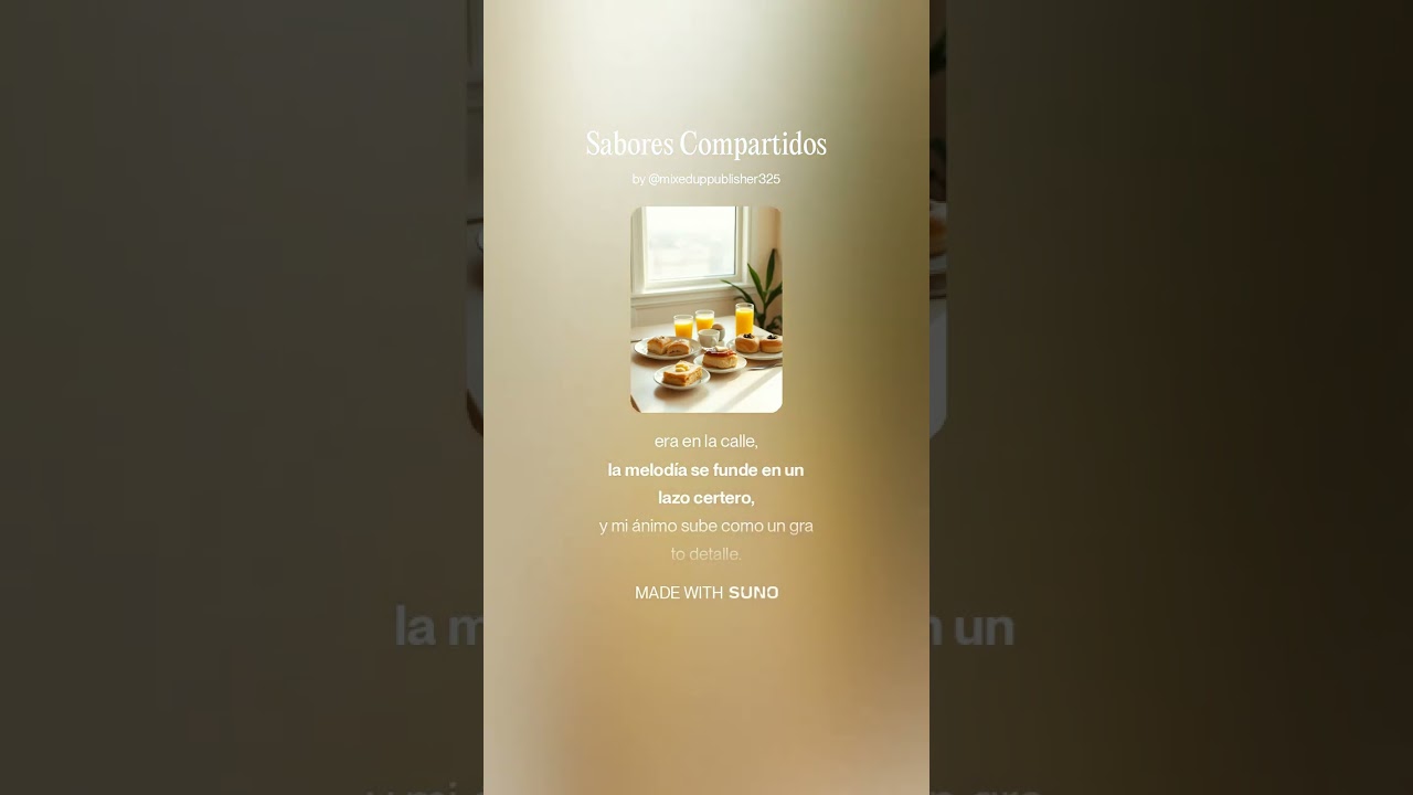 Sabores Compartidos · Pop Acústico Luminoso · Música SIN derechos de autor