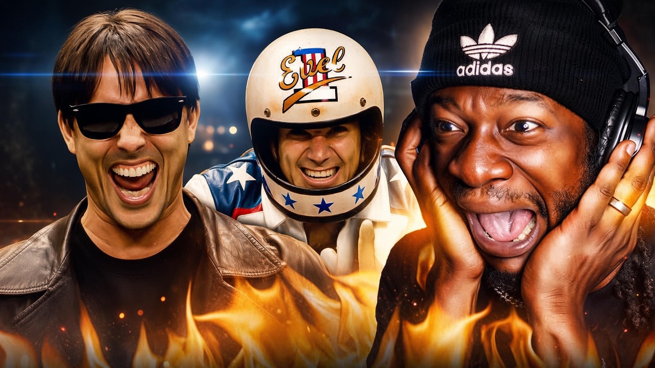 THIS WAS PURE EVIL! Tom Cruise vs Evel Knievel. Epic Rap Battles Of History