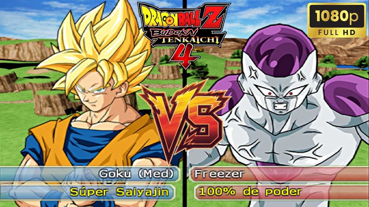 GOKU VS FREEZER | Dragón ball Z BUDOKA TENKAICHI 4 | (cpu vs cpu)