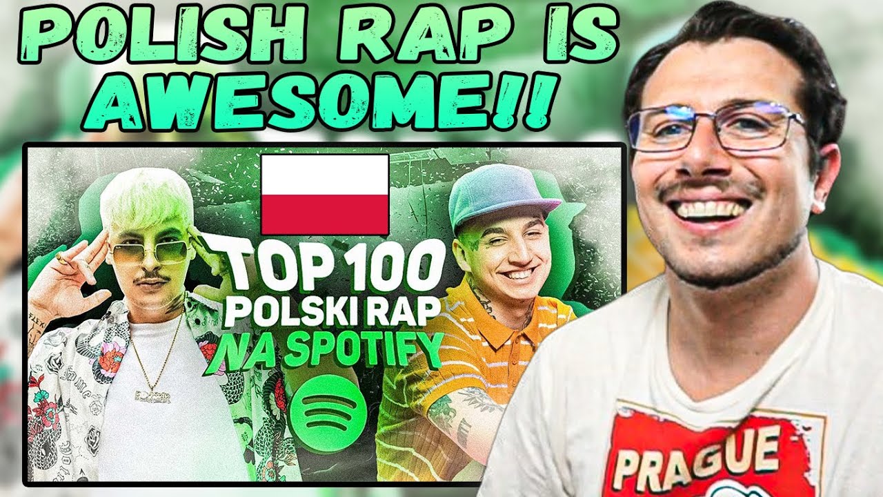 Top 100 Polski RAP na Spotify 🇵🇱 Reaction