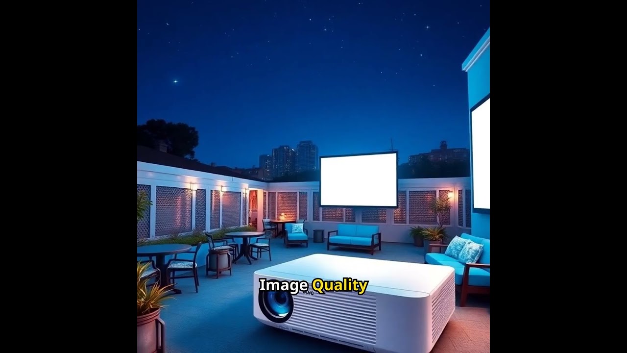 Outdoor Projector 4K,DIPIKPRJ P8 1300 ANSI WiFi 6 Bluetooth Projector