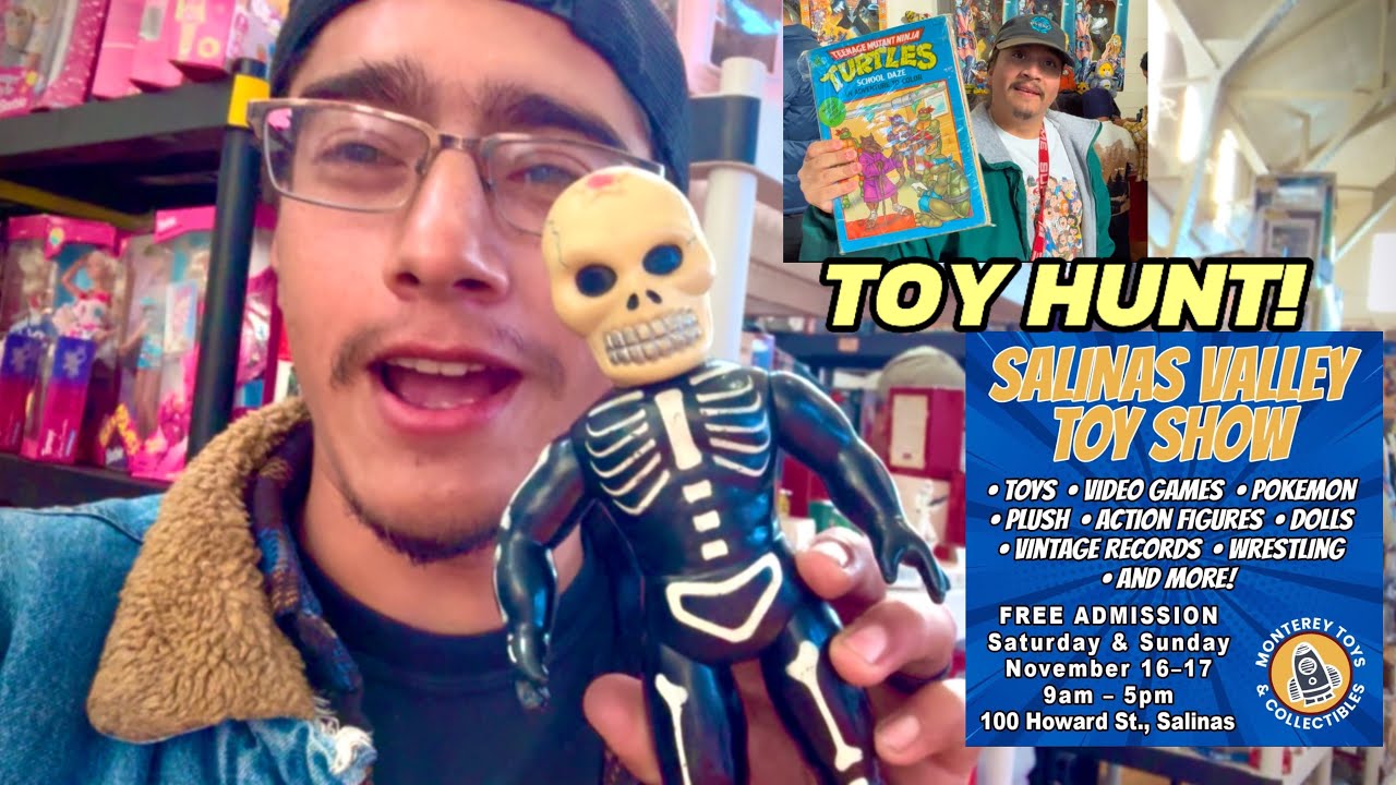 SALINAS TOY SHOW #TOYHUNT #vintagetoys