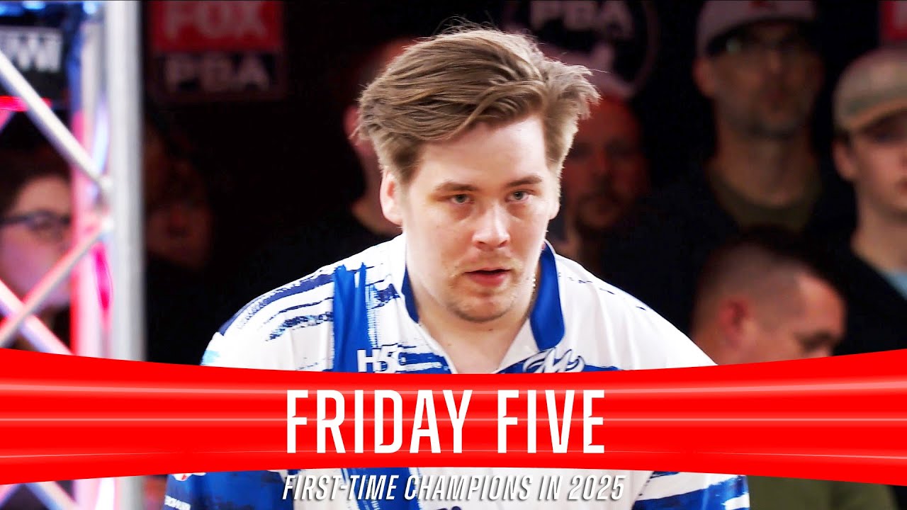 Friday Five (plus one) - Six first-time winners on the 2025 PBA Tour