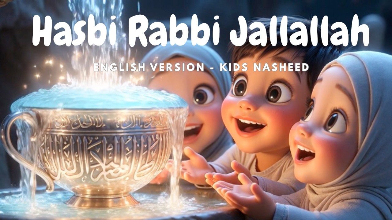Hasbi Rabbi Jallallah | Kids Nasheed | Islamic Cartoons for Muslim Children| Camel Mummy Kids TV 🌙