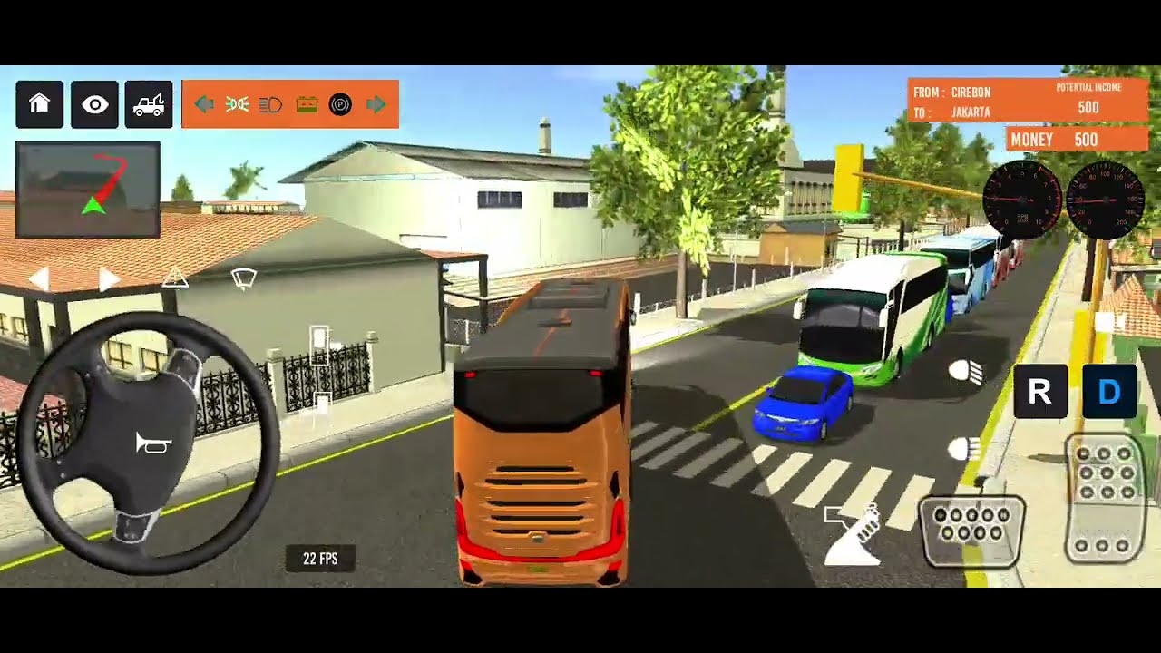 euro coach bus simulator 😍🚌||  new coach bus simulator  part-15 android gameplay