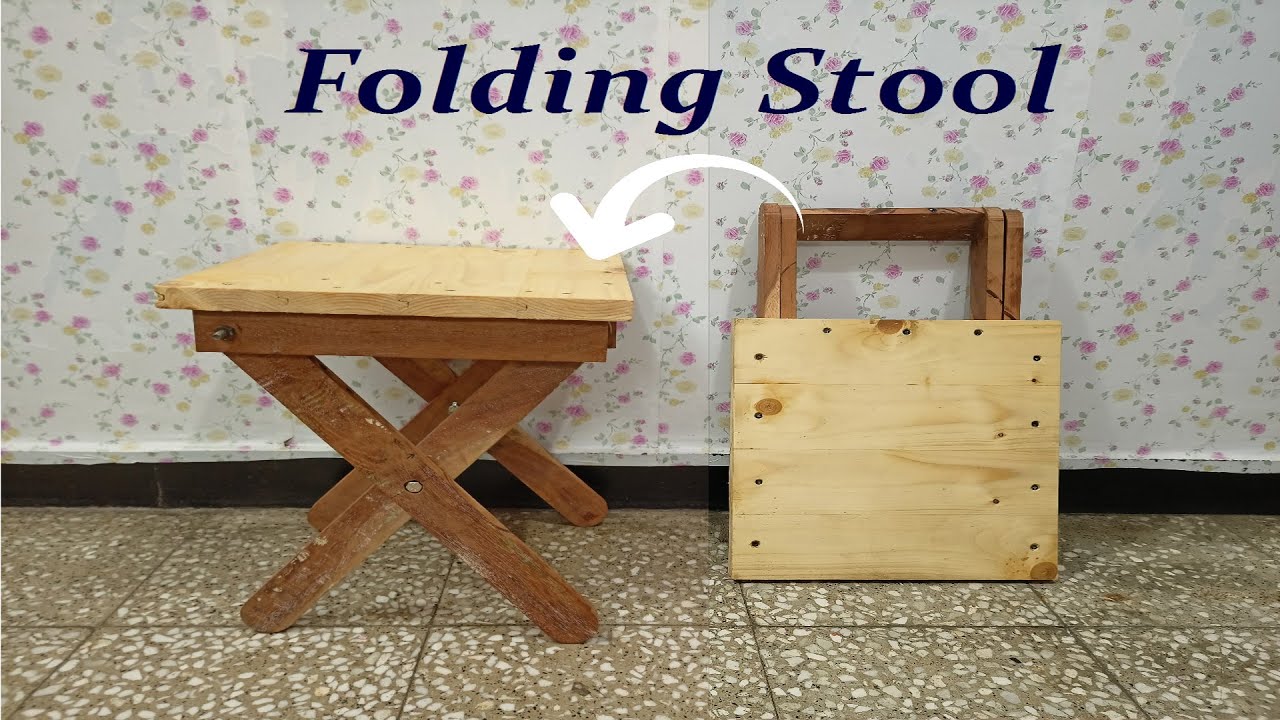[DIY] How to Built a folding chair || folding stool DIY