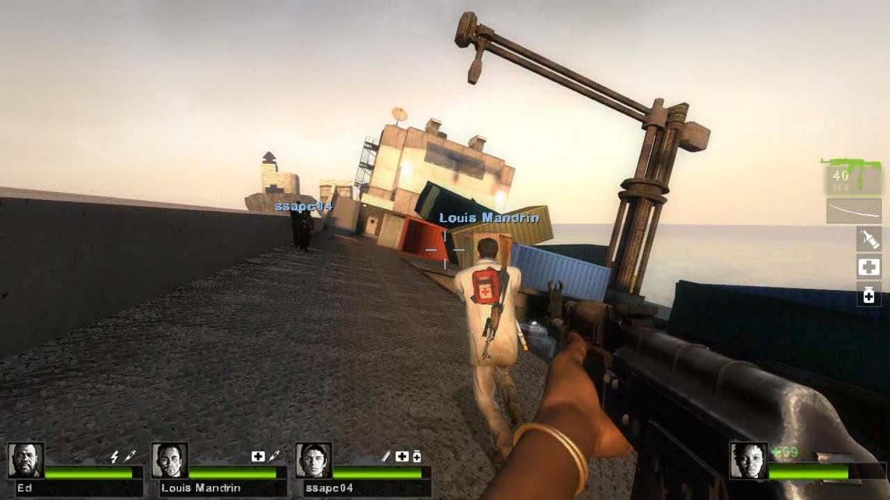 Left 4 Dead 2 - Death Aboard 2 Custom Campaign Multiplayer Gameplay Playthrough