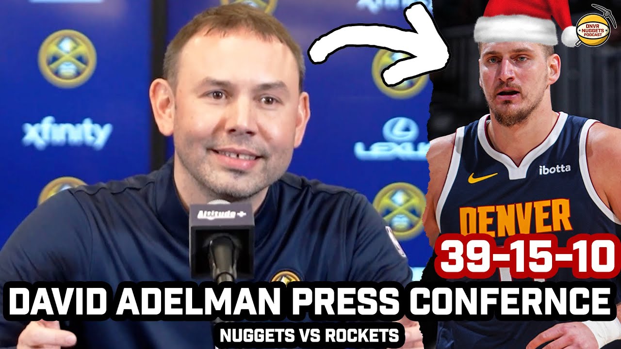 David Adelman Says EVERY DAY IS JOKMAS After Jokic's 39-15-10 in Nuggets OT WIN vs Rockets
