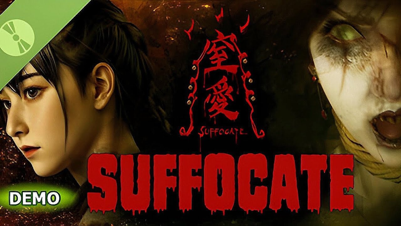 窒愛SUFFOCATE - New Beautiful Full Horror Game || A brave girl story || PC || #nocommentary