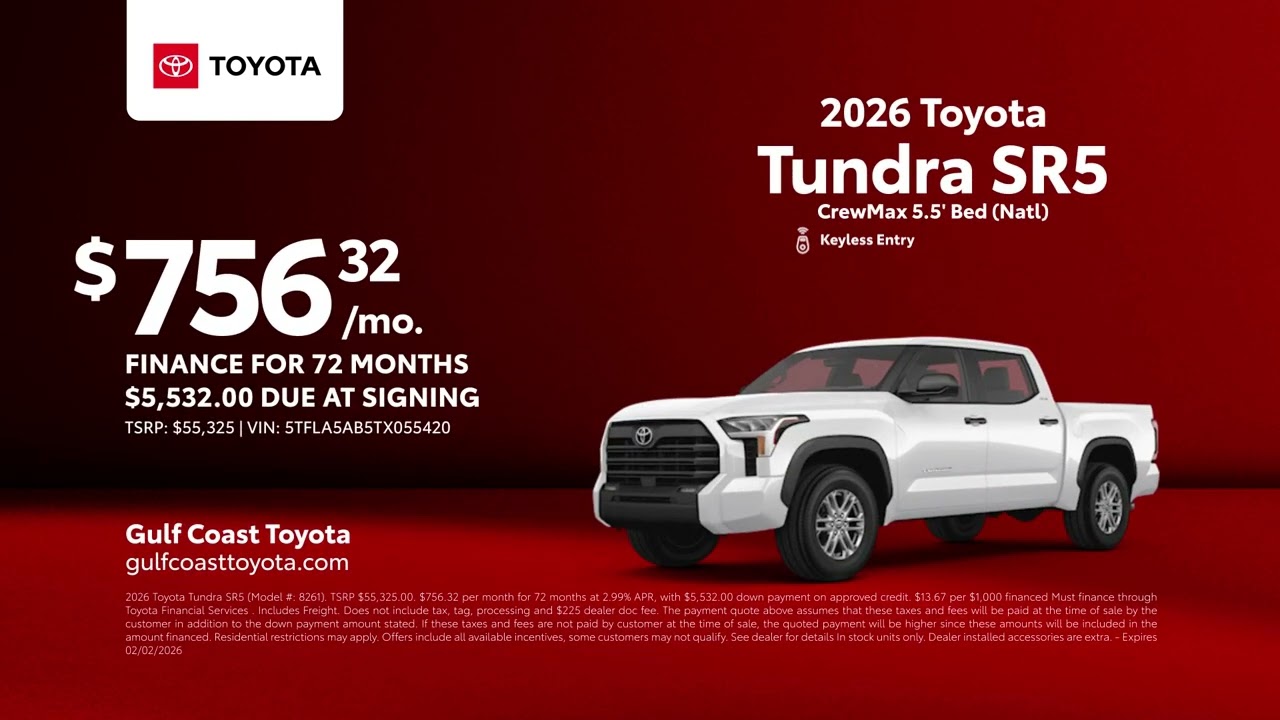 Toyota 01/21/2026 6791871