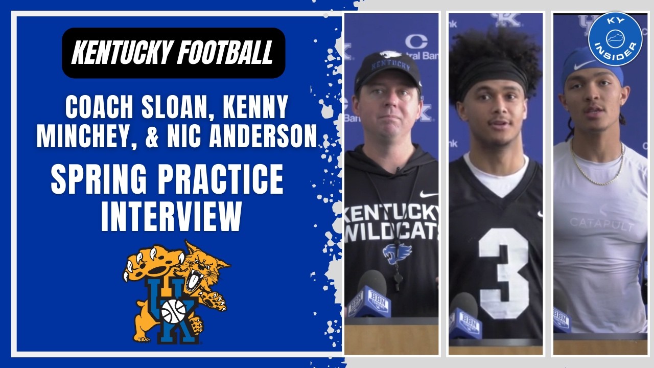 OC Joe Sloan, Kenny Minchey and Nic Anderson Recap First Week of Spring Practice 