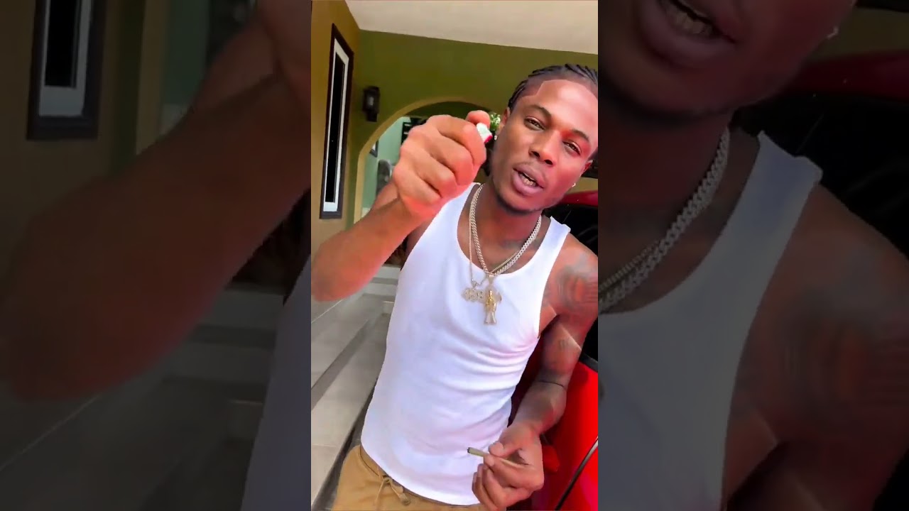 Masicka with a fresh cut ✂️ from sparks cuts 🐊🔥 #Masicka #Dancehall #Music #Jamaica #1syde