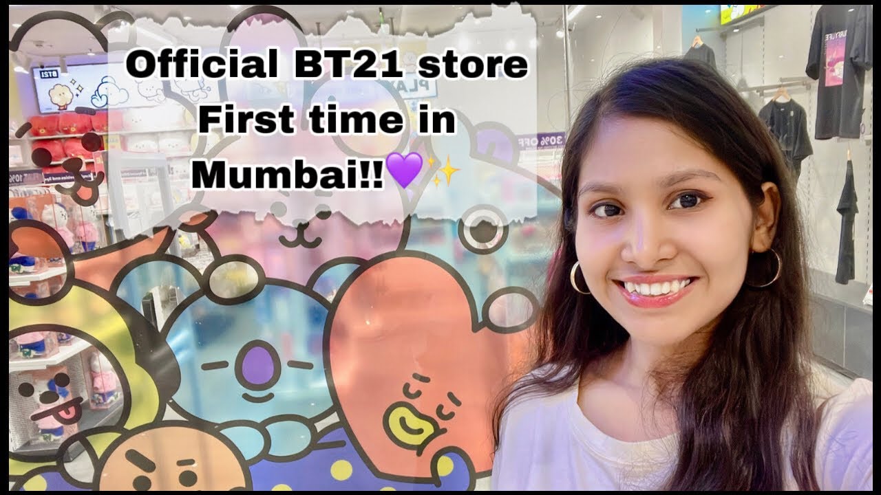 BT21 First Official Store In  Mumbai!!💜✨
