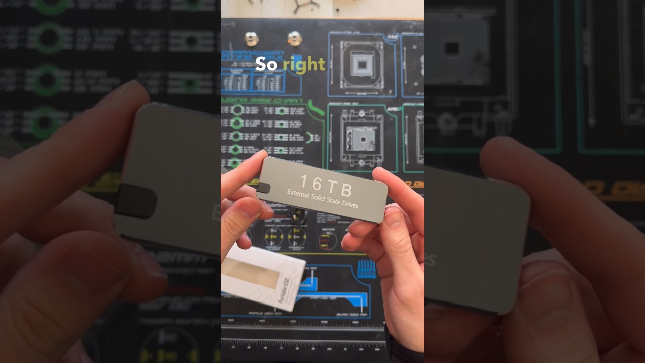 16TB SSD SCAM! Do Not Buy! #shorts #pc #pcgaming #pcbuilding #computer #pcrepair