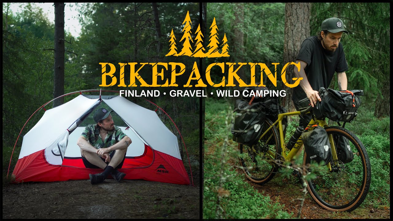 Pyörällä Telttaretkelle - Ensimmäinen BIKEPACKING videoni