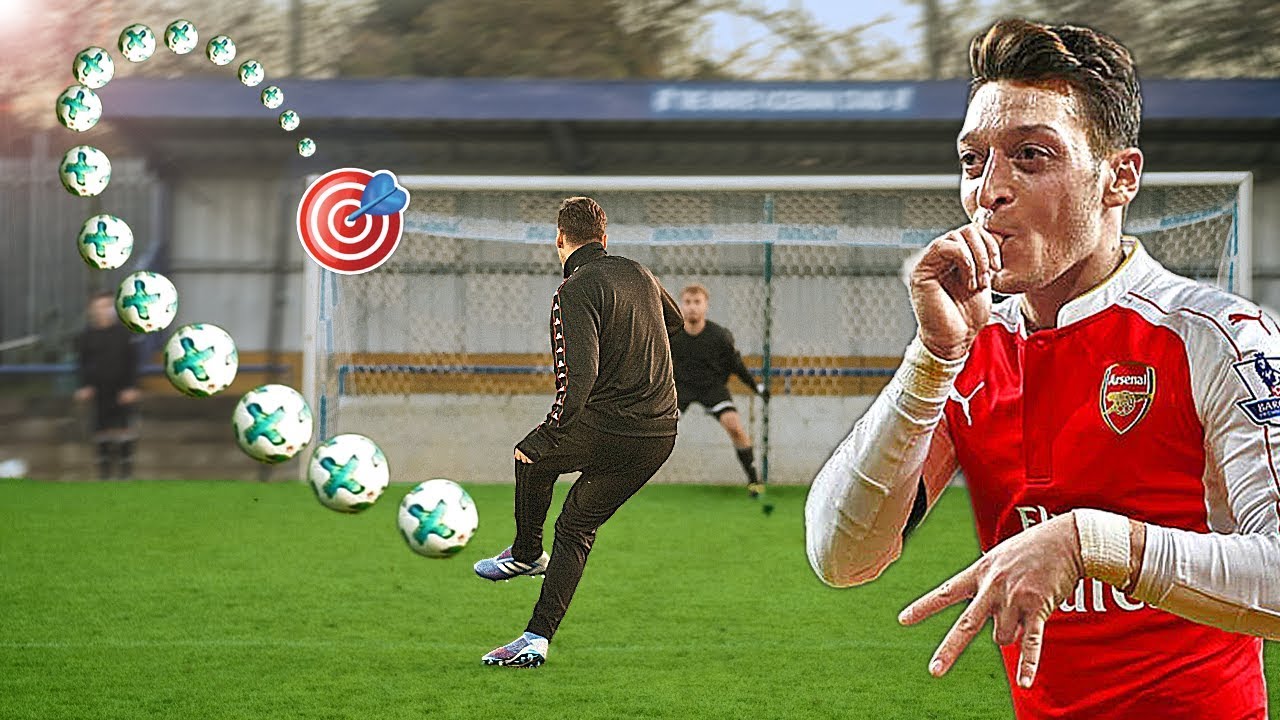 Mesut Özil vs freekickerz ⚽ Fußball Challenge