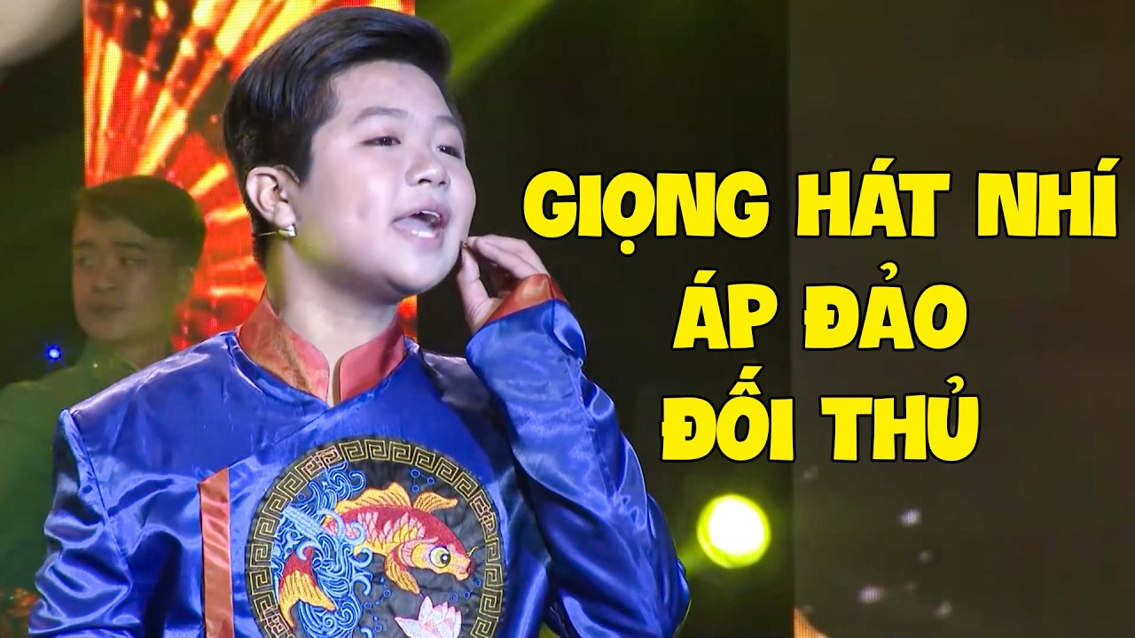 Giọng ca nhí gây NGỠ NGÀNG vì giọng hát ÁP ĐẢO HOÀN TOÀN ĐỐI THỦ | Yêu Ca Cổ THVL