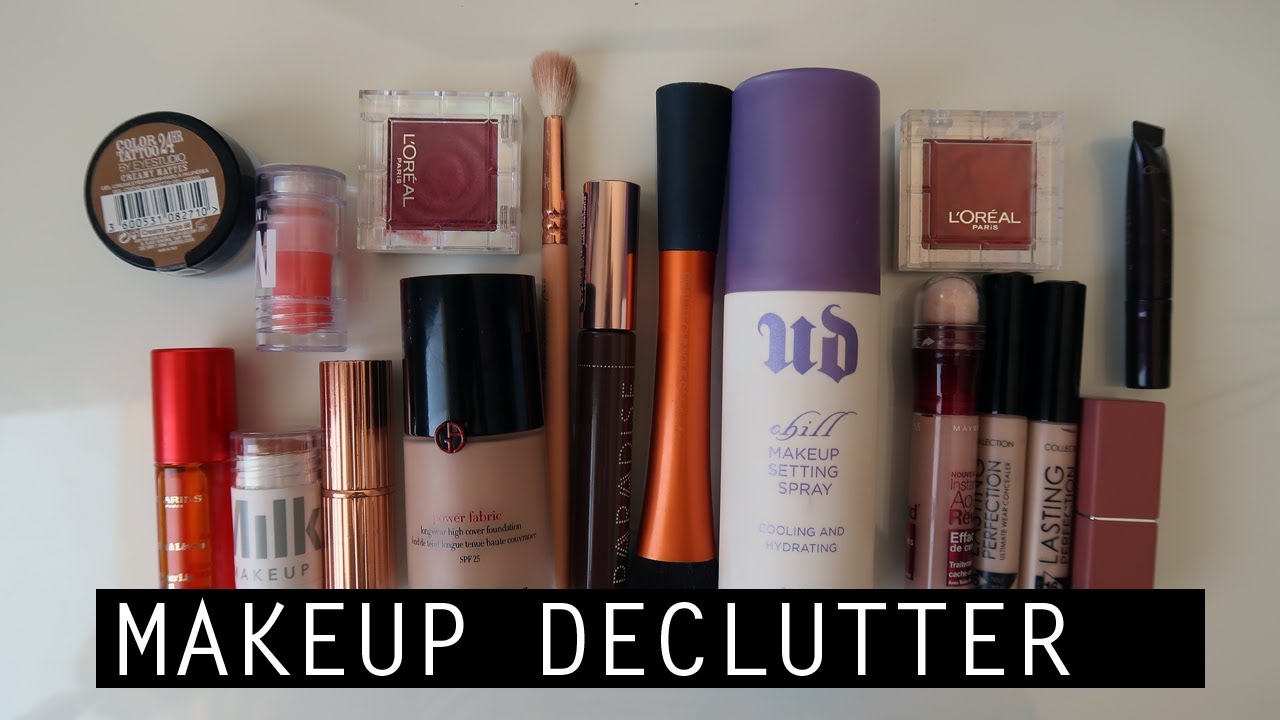 MAKEUP DECLUTTER | MINIMALISM | BREENA.ME