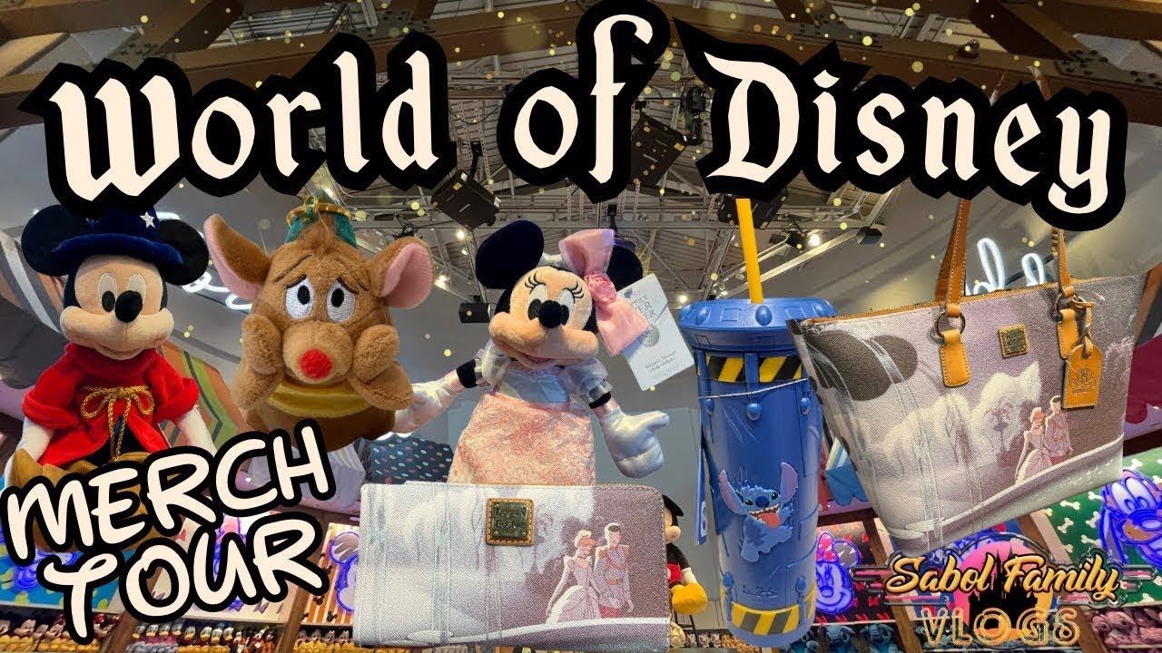 WORLD OF DISNEY New Merchandise Tour | Disney Springs ~ March 2025 | Walt Disney World Shopping!