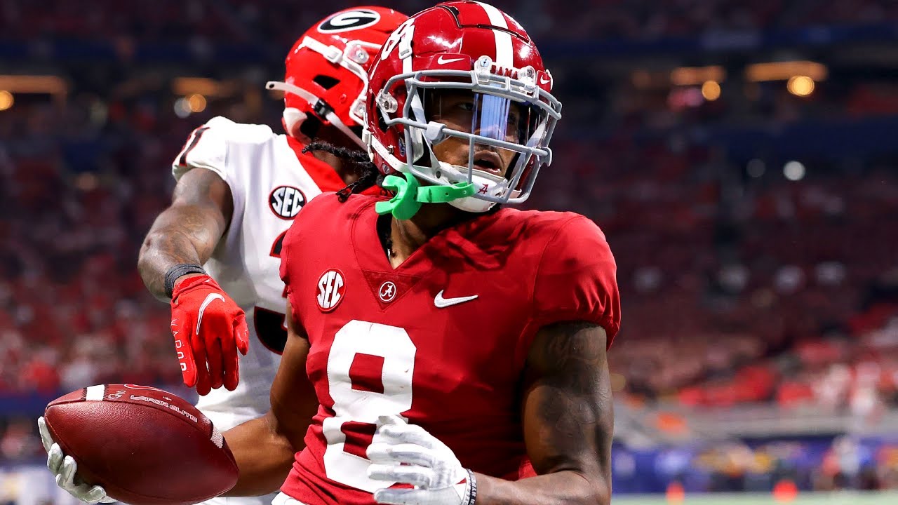 John Metchie III 2021-22 Season Highlights Alabama WR