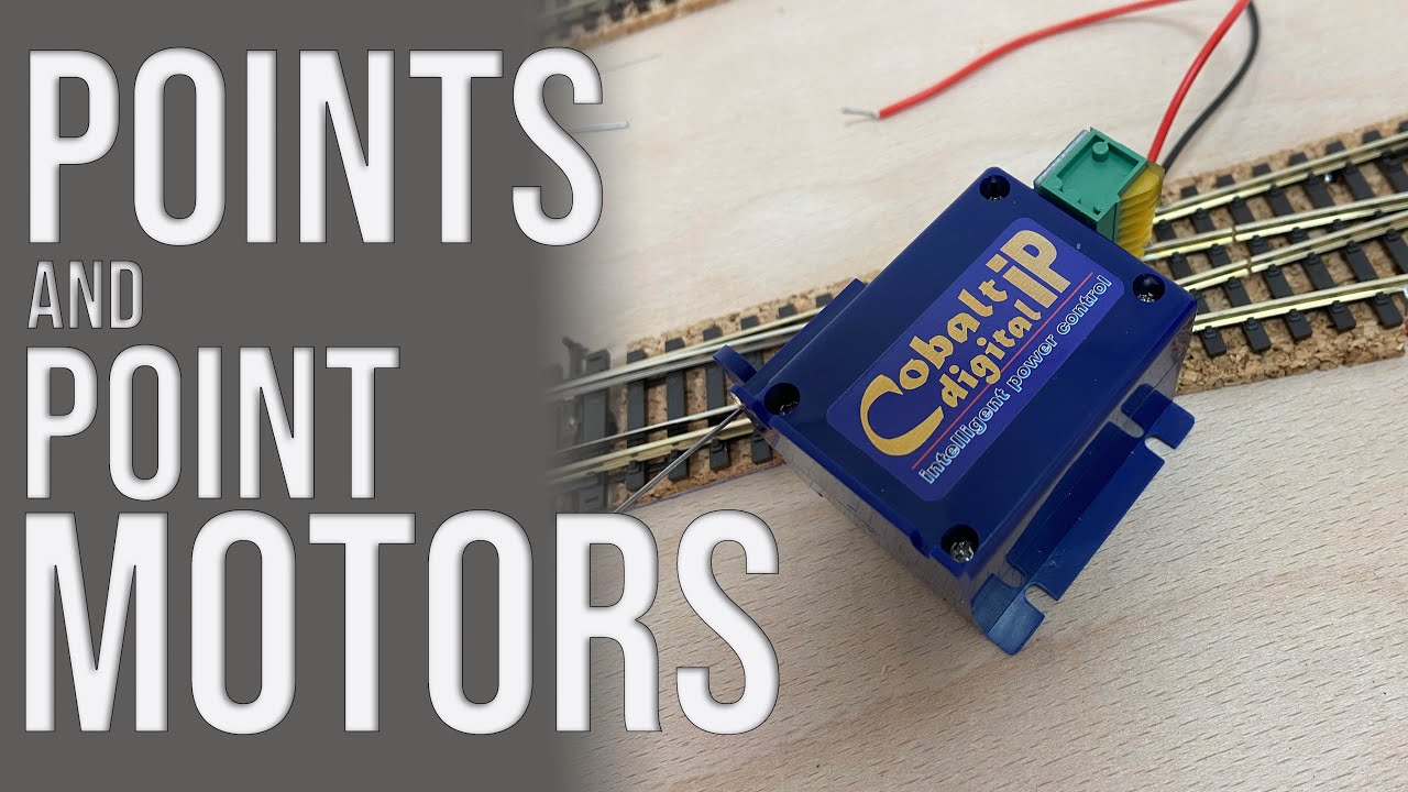 Electrofrog Points and DCC Concepts Cobalt Point Motors - Model Railway - New Layout
