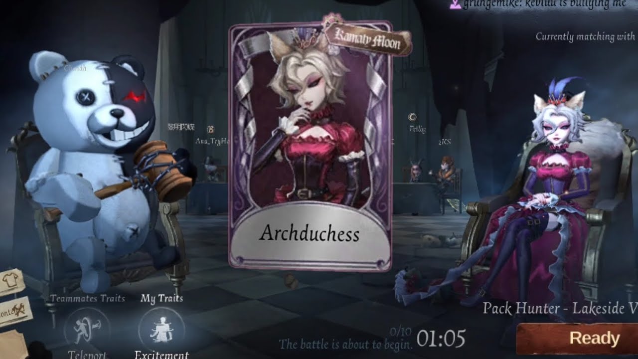 Duo Hunters Bloody Queen Archduchess | Identity v