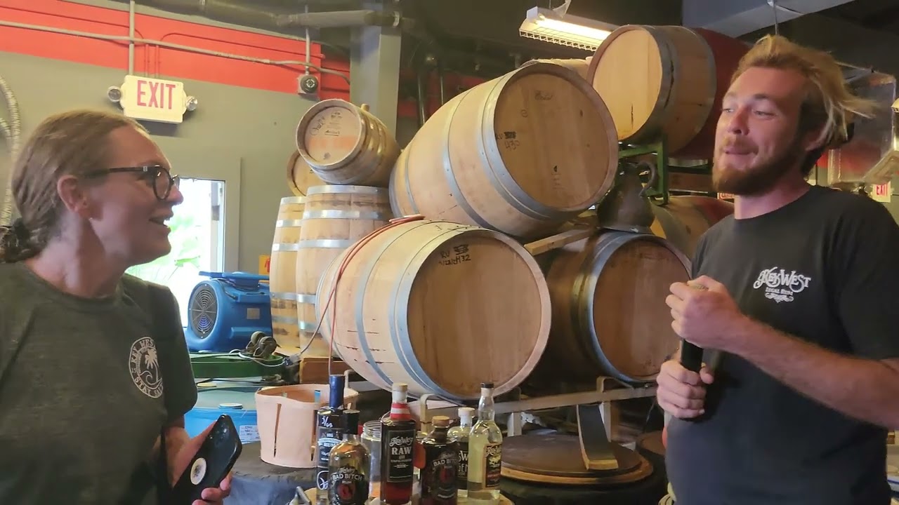 Inside Key West's First Legal Rum Distillery: A Flavorful Journey! 🥃 #KeyWest #RumDistillery #travel