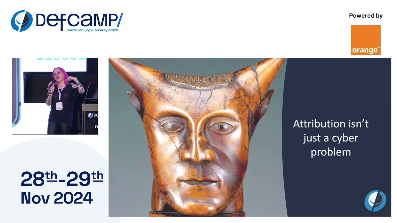 Attribution is BS - change my mind... at DefCamp 2024