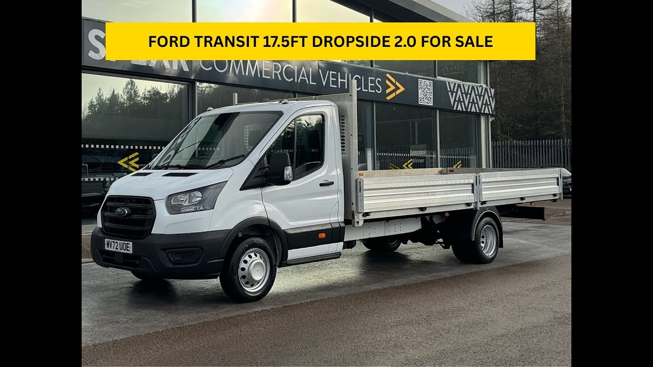 FORD TRANSIT 17.5FT DROPSIDE 2.0 FOR SALE