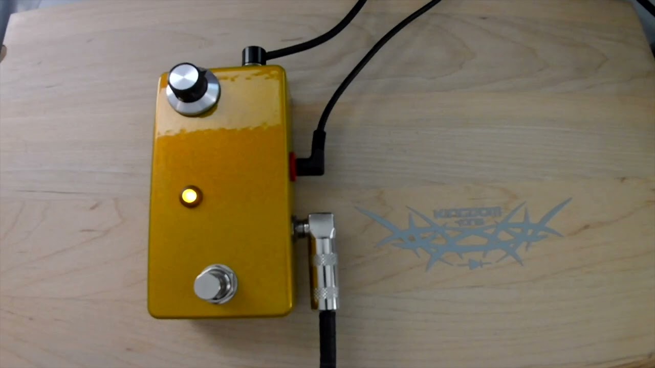 Mythos Golden Fleece Clone (PedalPCB Copper Clad Fuzz)