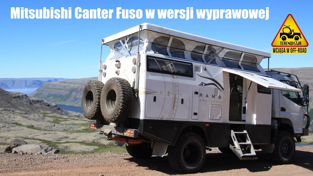 Mitsubishi Canter Fuso w wersji wyprawowej