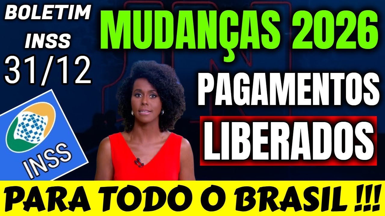 ✔️ PREPARE SE! APOSENTADOS E PENSIONISTAS MUDAN&Ccedil;AS INSS 2026