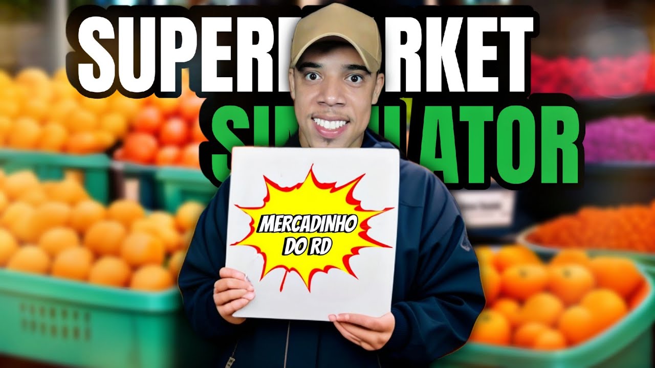 O MERCADINHO DO RD ESTÁ ABERTO, O INÍCIO! (INCRÍVEL) - Supermarket Simulator