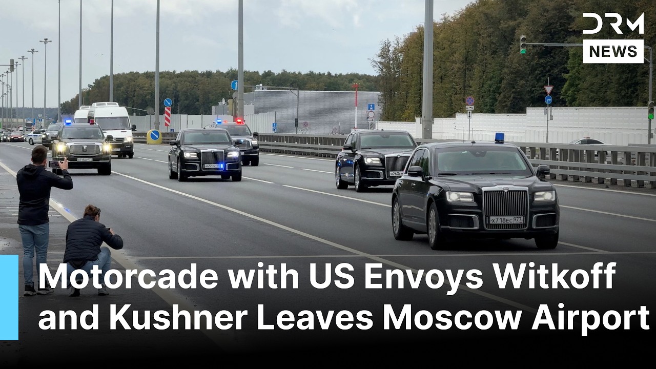 BREAKING: Trump Envoys Witkoff and Kushner Arrive in Moscow With New Ukraine Peace Plan | AC1B