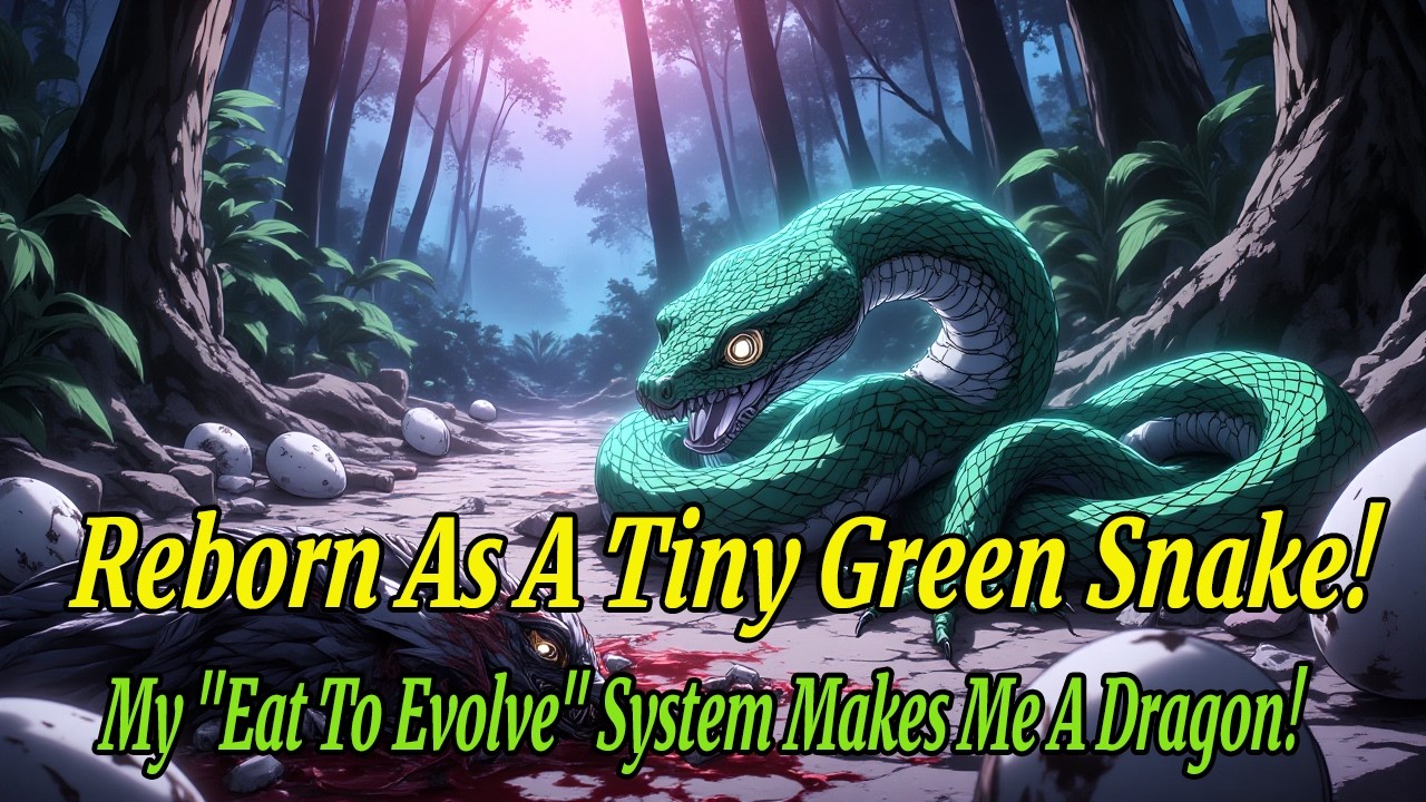 Reborn As A Tiny Green Snake! My 