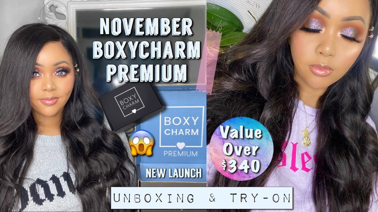 NEW NOVEMBER BOXYCHARM PREMIUM 2019 || UNBOXING & TUTORIAL || $35 BOX WITH VALUE OVER $340