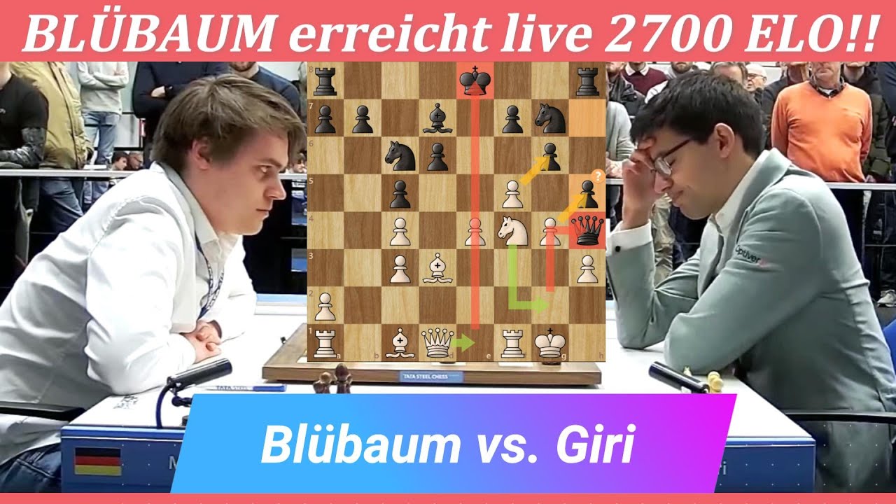 Blübaum OPFERT sich den Weg zur 2700 ELO!! | Tata Steel Masters 2026