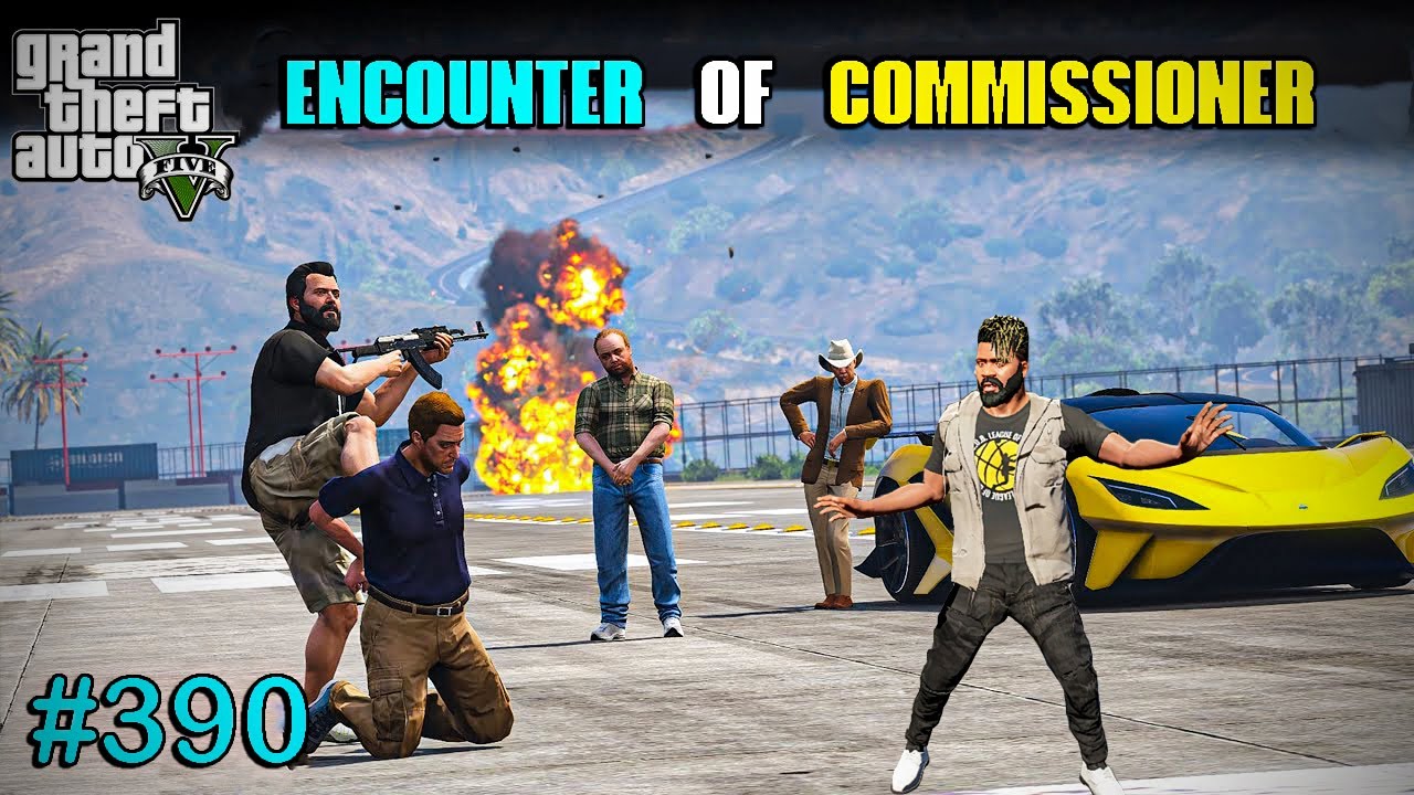 GTA 5 webseries | THE END OF POLICE COMMISSIONER | WEB SERIES മലയാളം | RGR45 | AR7YT