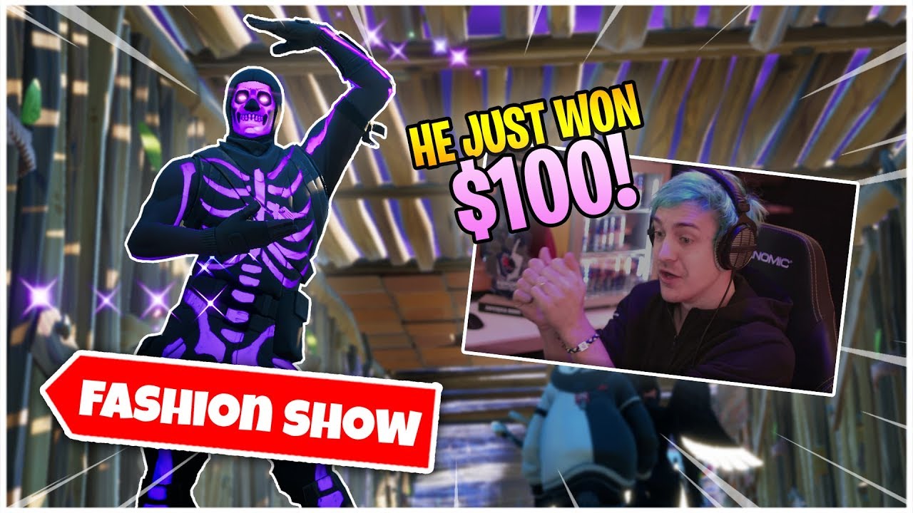 I STREAM SNIPED A $100 FORTNITE FASHION SHOW..