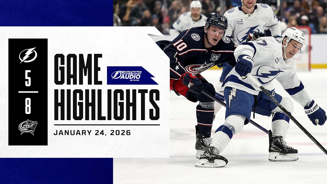 Lightning vs. Blue Jackets | Lightning Radio Highlights | January 24, 2026